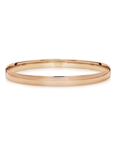 Gold Bangle - 10ct Rose Gold Bangle - 784299