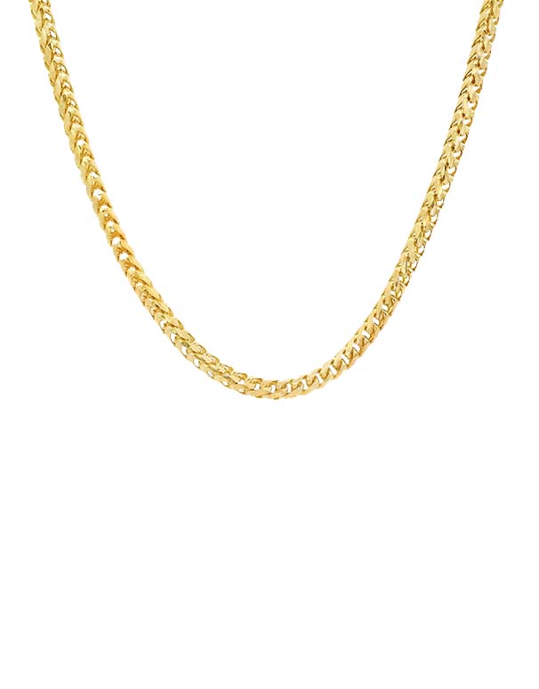 Gold Chain-10ct Yellow Gold 60cm Foxtail Chain-785841