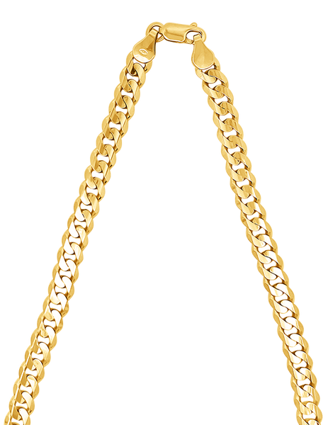 14k solid gold chain mens deals