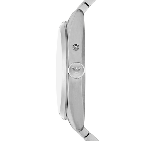 Emporio Armani - Three-Hand Moonphase Stainless Steel Watch - AR11553 | Quarzuhren