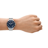 Emporio Armani - World Explorer Solar-Powered Chronograph Stainless Steel Watch - AR11681 - 789644