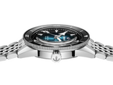 Rado - Captain Cook Auto Black To Turquoise Dial Steel 39mm - R32223213 - 790073