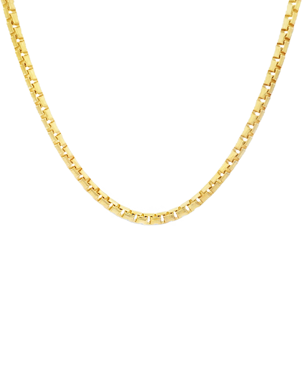 Gold Chain-10ct Yellow Gold 60cm Round Box Chain-785448
