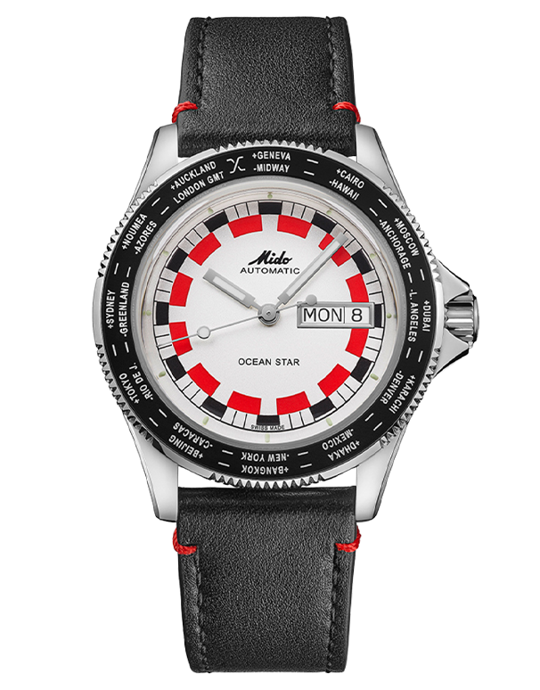 MIDO - Ocean Star Worldtimer - M026.830.16.030.00 - 790113