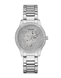 Guess - Ladies Silver Tone Analog Watch - GW0605L1 - 787720