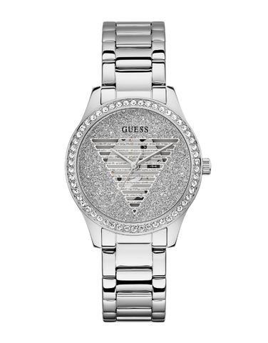Guess - Ladies Silver Tone Analog Watch - GW0605L1 - 787720