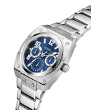Guess - Men's Silver-Tone Multi-function Watch - GW0624G1 - 787723