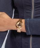 Guess - Tri Plaque Rose Gold Tone Ladies Analogue Watch - GW0675L3 - 788151