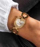 Guess - Gia Gold Tone Ladies Analogue Watch - GW0683L2 - 788153