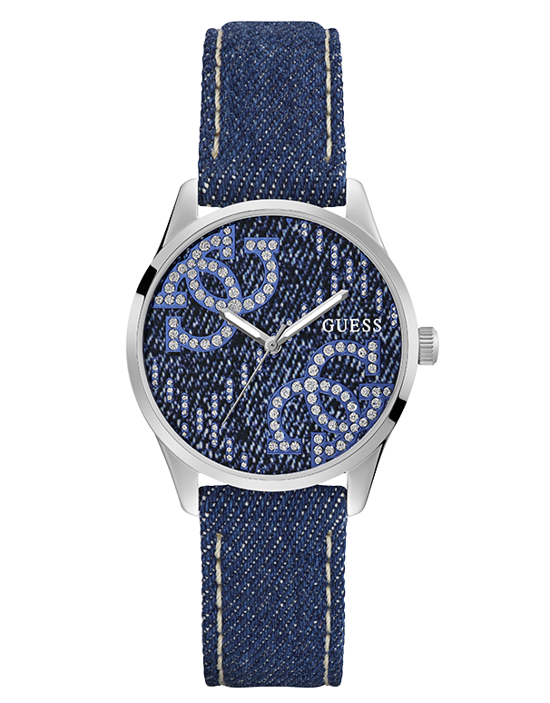 Guess - G Stitch Silver Tone Watch - GW0755L1 - 788621