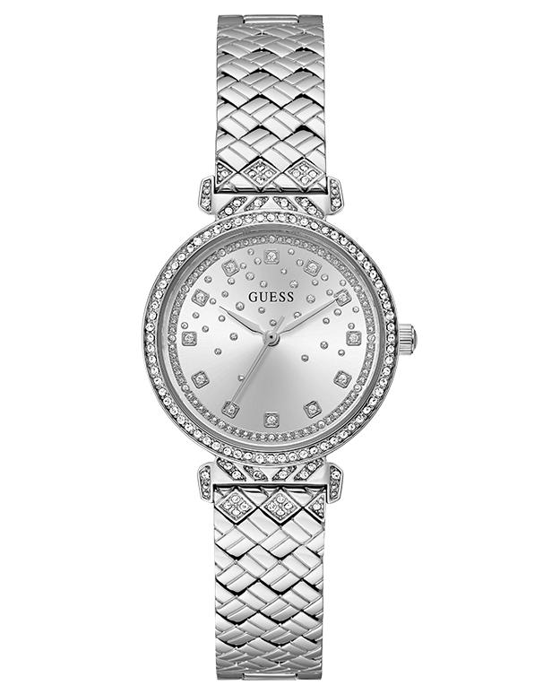 Guess - Enchantment Polished Silver Tone Watch - GW0763L1 - 788626