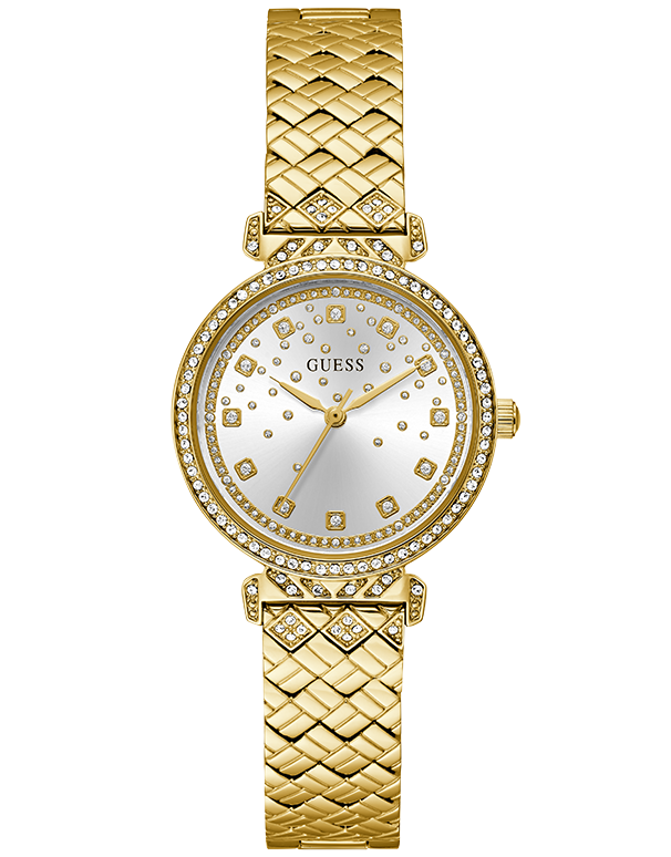 Guess - Enchantment Polished Gold Tone Watch - GW0763L2 - 788625