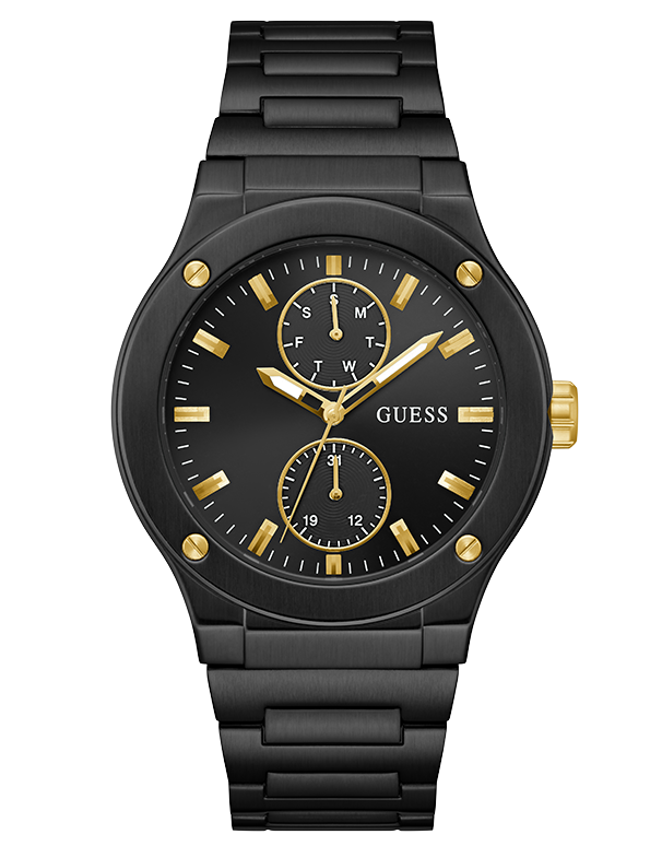 Guess - Jet Brushed Black Tone Watch - GW0795G3 - 788635