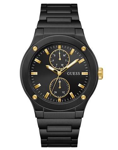 Guess - Jet Brushed Black Tone Watch - GW0795G3 - 788635