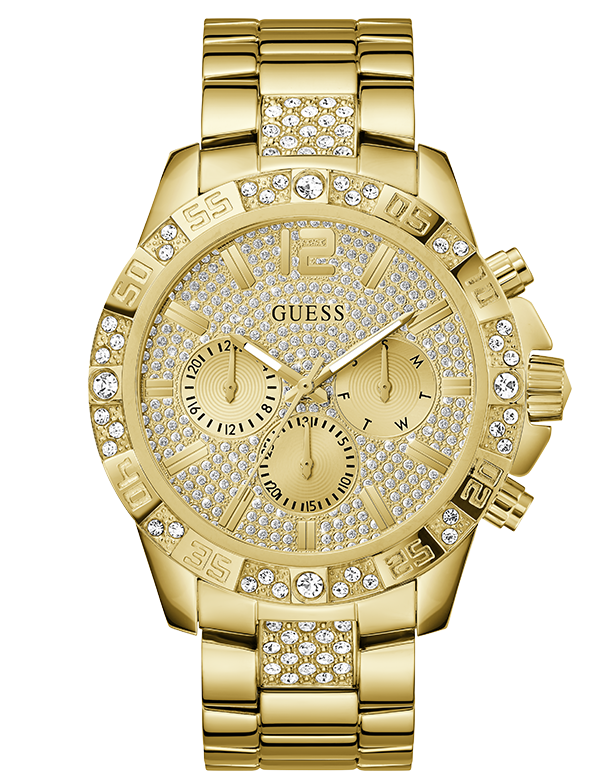 Guess - Majestic Polished Gold Tone Watch - GW0796G2 - 788638