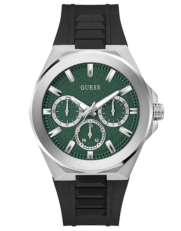 Guess - Dashboard Brushed Silver Tone Watch - GW0799G3 - 788633