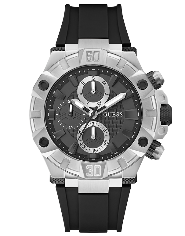 Guess - Ignite Brushed Silver Tone Watch - GW0802G1 - 788632