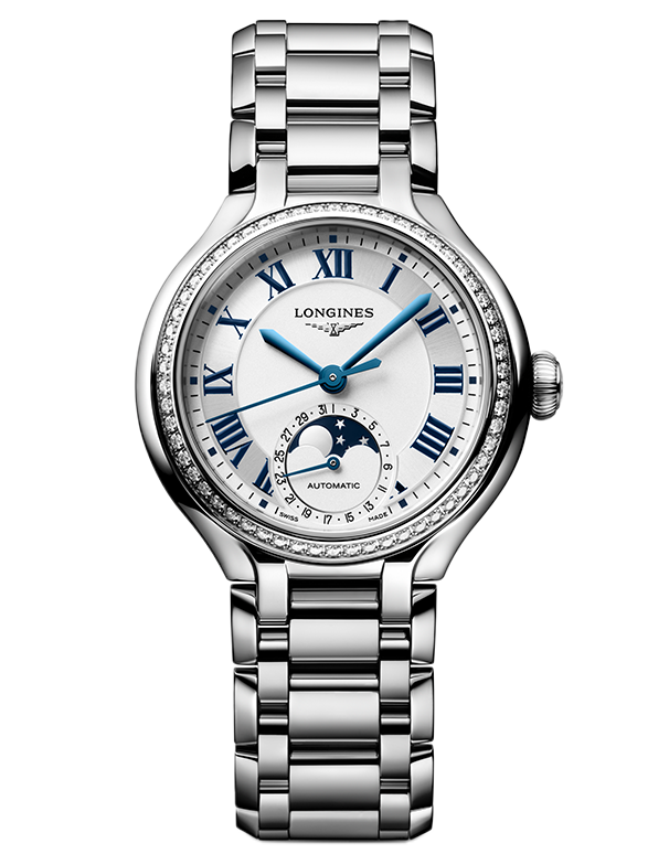 Longines Prima Luna - Automatic Moonphase Dia Steel - L8.126.0.71.6- 789710