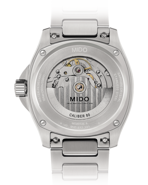 Mido Multifort TV BIG DATE Orologio Uomo Automatico - Cassa Acciaio 40mm, Vetro Zaffiro, Movimento Svizzero 80h, Referenza M049.526.11.041.00