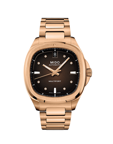 MIDO- Multifort TV Diamond Set 35mm Watch-M0493073329600-789092