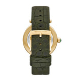 Michael Kors Parker Three-Hand Green Leather Watch - MK4724 - 787752