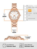 Michael Kors - Sage Three-Hand Rose Gold-Tone Stainless Steel Watch - MK4806 - 788290