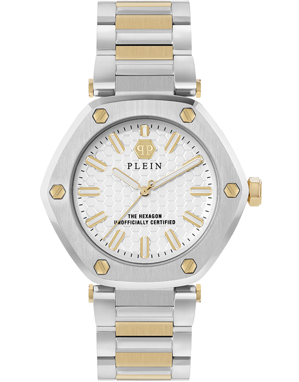 Philipp Plein - Quartz Hexagon Two-Tone 38MM Watch - PW1BA0523 - 788085