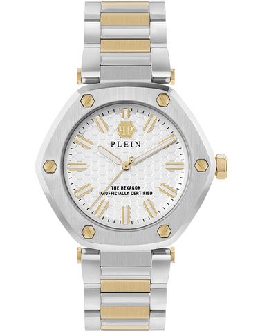 Philipp Plein - Quartz Hexagon Two-Tone 38MM Watch - PW1BA0523 - 788085