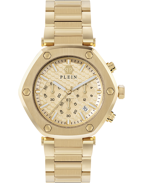 Philipp Plein - Hexagon Quartz Chronograph 42mm Watch - PWZBA0523 - 788121