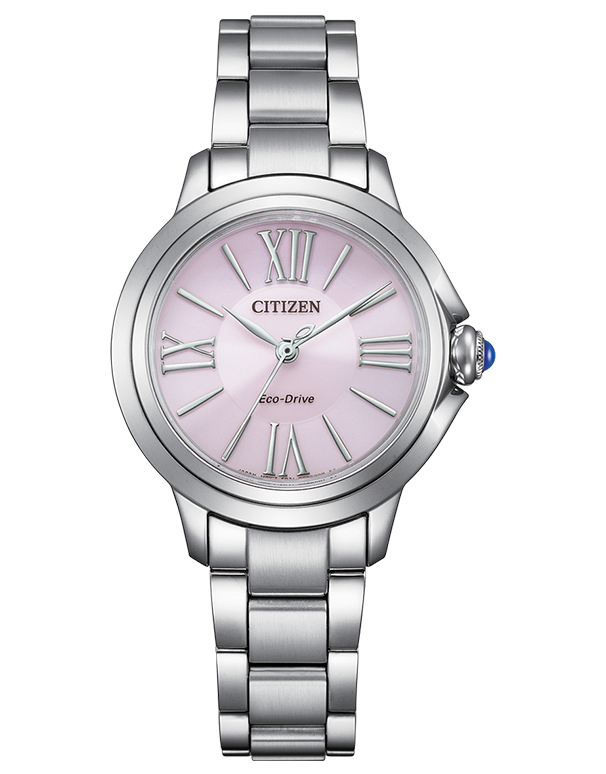 Citizen - Eco-Drive L Steel Pink Dial 30mm - EM1160-58X - 789679