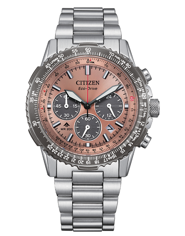 Citizen -  Eco-Drive Promaster Sky Chrono Salmon Dial 40mm - CA4664-60X - 789669