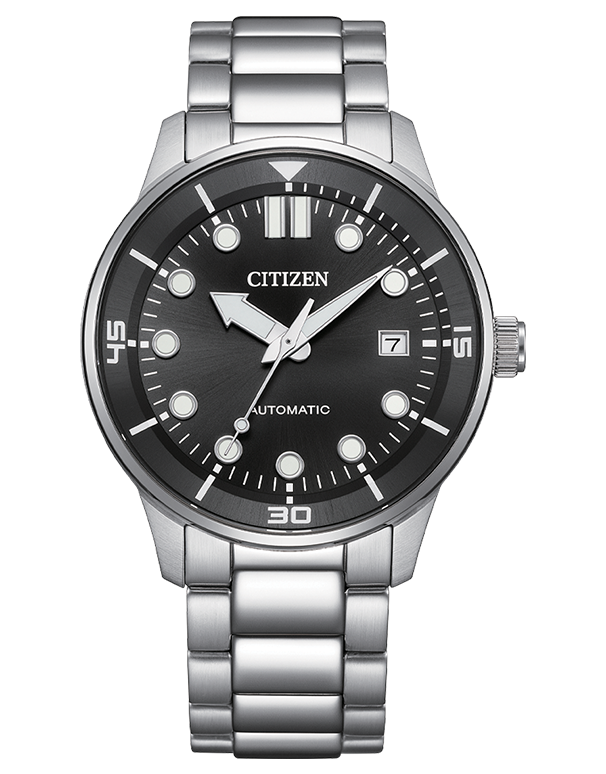 Citizen - Mechanical Auto Steel Black Dial 40mm - NJ0191-83E - 789677