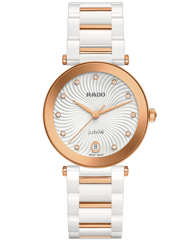 Rado - Lacoupole QTZ Dia White Ceramic 31MM - R22240703 - 790224