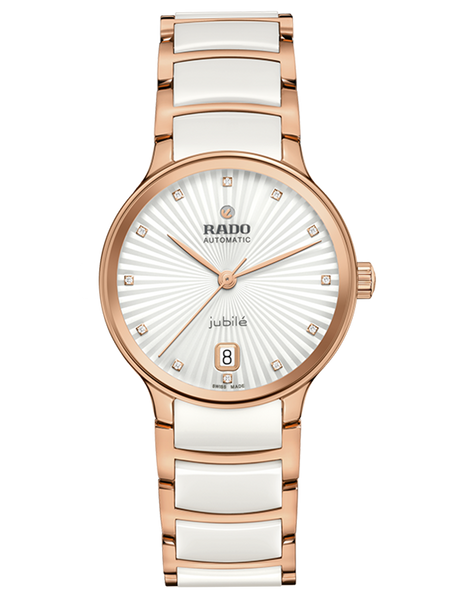 Rado centrix clearance white ceramic