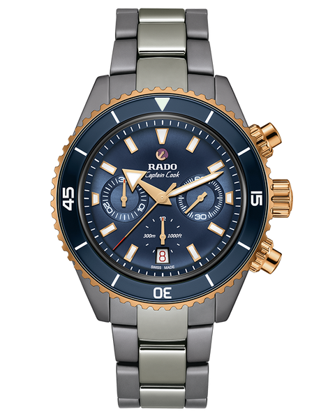 Rado - Captain Cook High-Tech Ceramic Chronograph - R32195202 - 790793