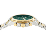 Ferragamo - Sport Chrono Quartz Green Dial 2T Steel 44mm - SFRT00625 - 790027
