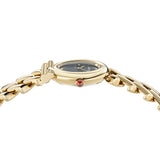 Ferragamo - Gancini Twist Blue Sandstone Dial Gold 28mm - SFT200225 - 789993