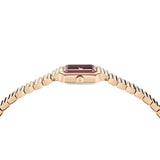 Ferragamo - Tank Petite Qtz Burgundy Dial Rose 15 x 20mm - SFTI00625 - 789998
