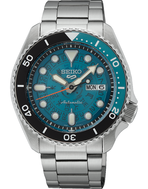 Seiko - Seiko 5 Sports 'Time Sonar' Mens Automatic - SRPJ45K - 789699