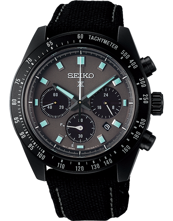 Seiko - Prospex Black Series Night Vision Speedtimer Watch - SSC923P - 788330