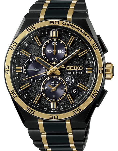 Seiko - Astron Mens Sports - GPS Solar Dual Time Chrono - Seiko 145th