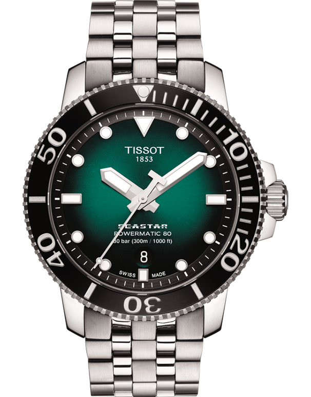 Tissot Seastar 1000 Powermatic 80 Watch - T120.407.11.091.01 - 787582