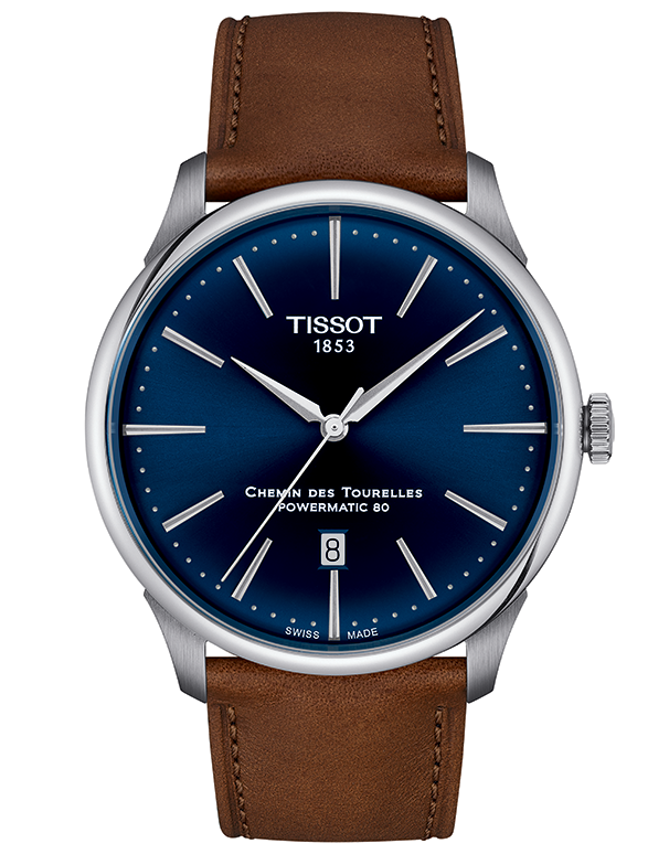 Tissot Chemin des Tourelles Powermatic 80 42mm Watch - T139.407.16.041.00- 787352