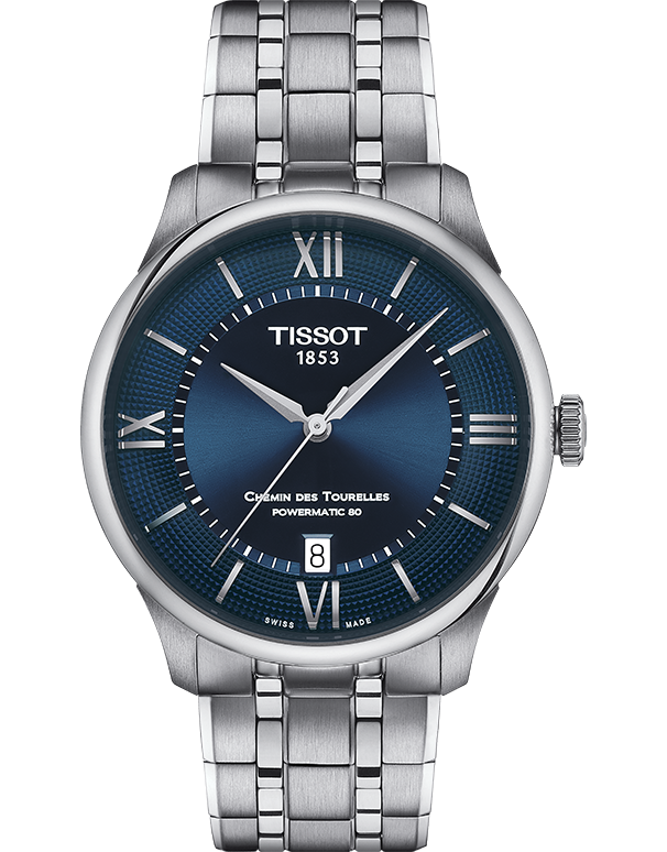 Tissot Chemin des Tourelles Powermatic 80 39mm Watch - T139.807.11.048.00 - 787588