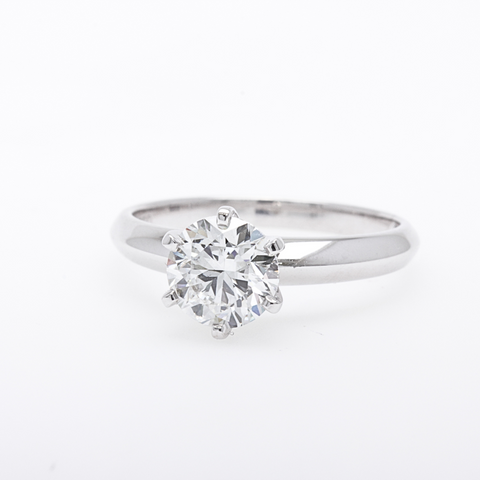 Diamond Ring - 1.00 carat Lab Grown Diamond Ring in 18ct White Gold - 785720