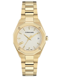 Ferragamo - Versilia Lady Quartz Silver Dial Gold 34mm - SF3T00225 - 790025