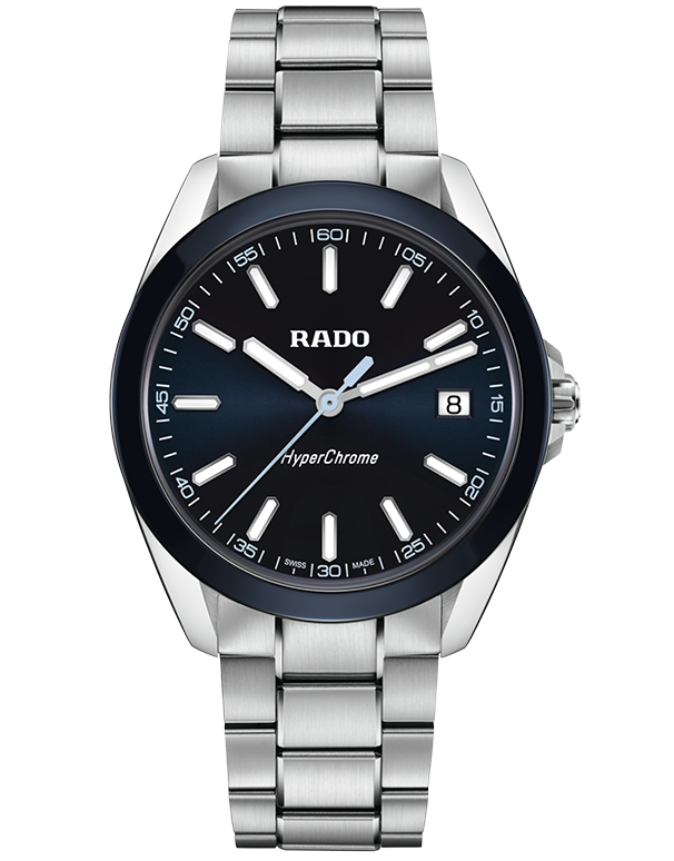 Rado - Hyperchrome Qtz Blue Dial Steel 41.5mm - R32280203 - 790064