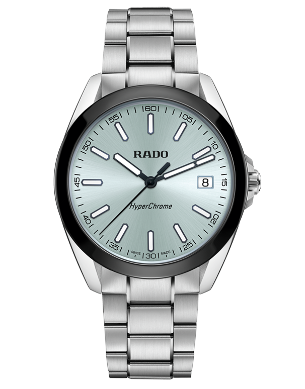 Rado - Hyperchrome Qtz Ice Blue Dial Steel 41.5mm- R32280213 - 790065