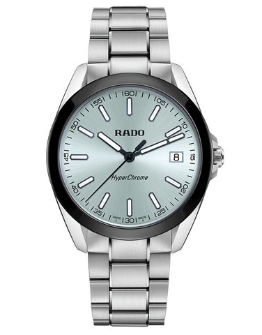 Rado - Hyperchrome Qtz Ice Blue Dial Steel 41.5mm- R32280213 - 790065
