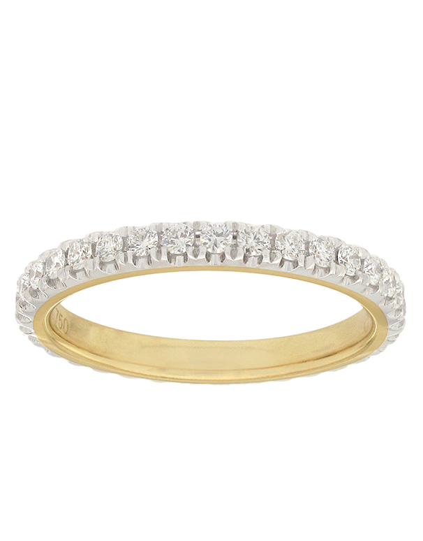 Diamond Band - 18ct Yellow Gold Diamond Set Eternity Band - 784624